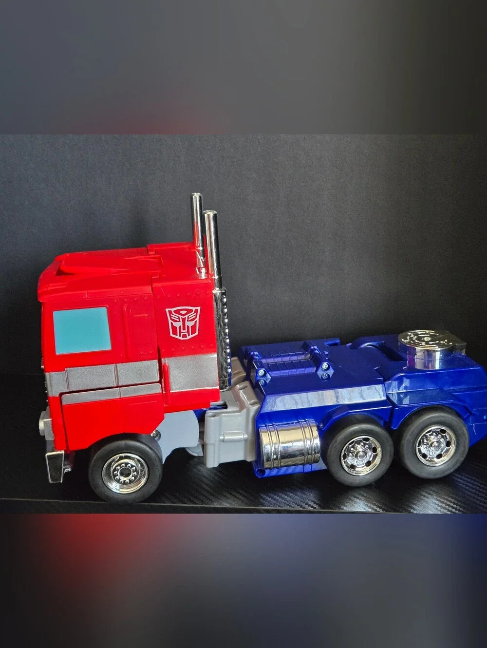 Transformers G1 Optimus Prime 12 inch Converting Lights Jada Toys No Remote RC